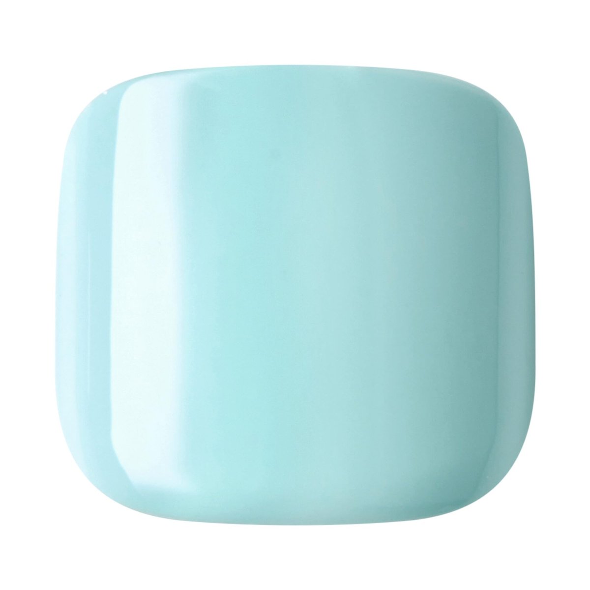 KISS Impress Color Toenails Press-On Nails - 24 Pcs Vivid Sky Blue Acrylic Toenails with Easy Peel & Press Application - görsel 7