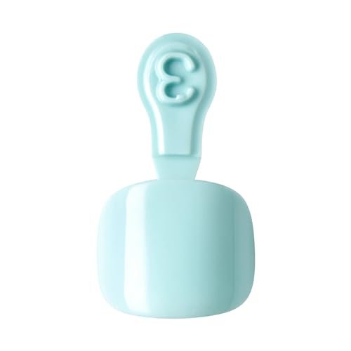 KISS Impress Color Toenails Press-On Nails - 24 Pcs Vivid Sky Blue Acrylic Toenails with Easy Peel & Press Application - görsel 6