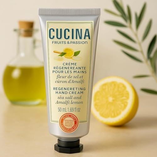 Cucina 6 Pack Regenerating Hand Cream Fruits & Passion Travel Size Set | Coriander Olive Tree, Lime Zest Cypress, Sea Salt Amalfi Lemon - görsel 14