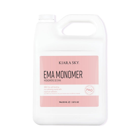 Kiara Sky EMA Monomer 32 Fl Oz - Professional Acrylic Nail Liquid for Flawless Acrylic Nails Avelisse