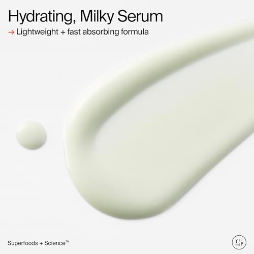 Youth To The People Superfood Skin Drip Glow Barrier Serum - Peptides + Niacinamide - Strengthen, Even Tone, Smooth Texture - Dewy Primer - Vegan - 1 fl oz Avelisse