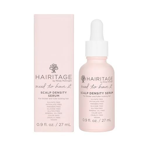 Hairitage Biotin + Rosemary Oil Scalp Density Hair Serum Oil – Edge Drops for Dry Damaged Hair – Promotes Healthy Hair Growth + Longer, Thicker Hair – Sulfate Free + Color Safe - görsel 2