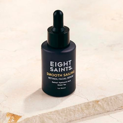Eight Saints Retinol Serum for Firming Face Lines & Eye Wrinkles, Anti-Aging Facial Serum with Retinol, Hyaluronic Acid, and Green Tea, 1 oz Avelisse