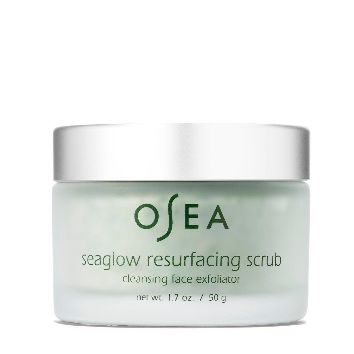OSEA Seaglow Resurfacing Face Cleanser and Scrub - 2-in-1 Facial Exfoliator & Cleanser for All Skin Types - Clean Beauty Vegan Skincare (1.7 oz) Avelisse