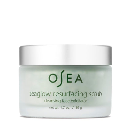 OSEA Seaglow Resurfacing Face Cleanser and Scrub - 2-in-1 Facial Exfoliator & Cleanser for All Skin Types - Clean Beauty Vegan Skincare (1.7 oz) Avelisse