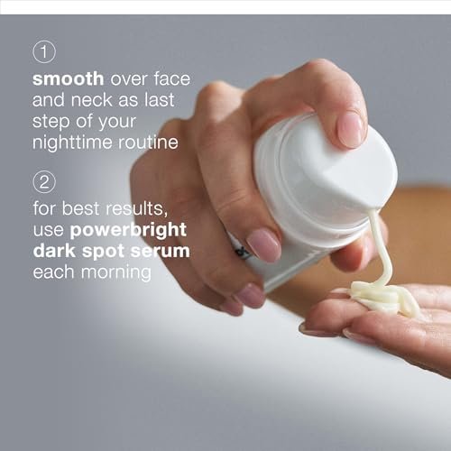 Dermalogica PowerBright Overnight Cream - Night Time Face Moisturizer to Restore Skin and Fade Dark Spots, 1.7 oz Avelisse