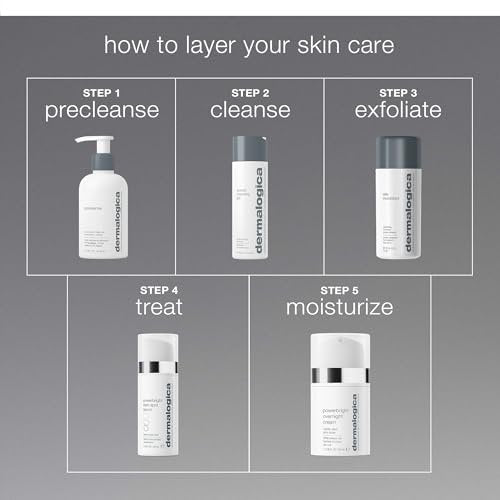 Dermalogica PowerBright Overnight Cream - Night Time Face Moisturizer to Restore Skin and Fade Dark Spots, 1.7 oz Avelisse