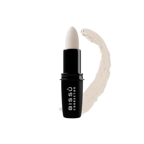 Bissú Stick Correcting Concealer - 15 Versatile Shades, Natural Finish, Contouring & Highlighting, Easy Application, 0.17 oz (White) Avelisse