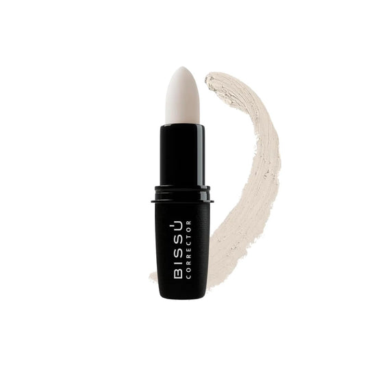 Bissú Stick Correcting Concealer - 15 Versatile Shades, Natural Finish, Contouring & Highlighting, Easy Application, 0.17 oz (White) Avelisse