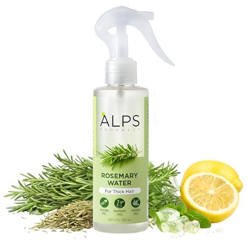 Alps Goodness Rosemary Water Spray for Hair Growth – Strengthen, Revitalize & Thicken Hair – Damage Repair & Hair Loss Control – Adds Shine & Reduces Frizz – 6.76 Fl Oz (200ml) - görsel 2