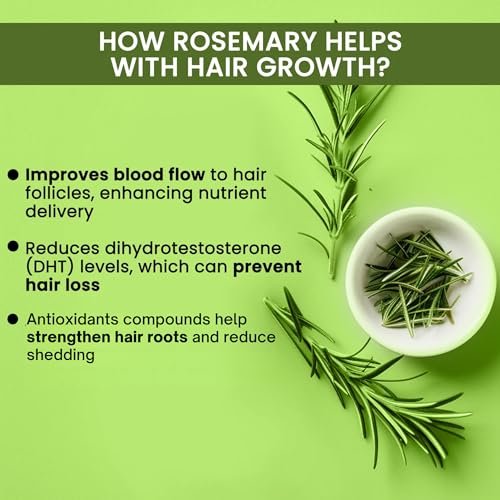 Alps Goodness Rosemary Water Spray for Hair Growth – Strengthen, Revitalize & Thicken Hair – Damage Repair & Hair Loss Control – Adds Shine & Reduces Frizz – 6.76 Fl Oz (200ml) - görsel 10