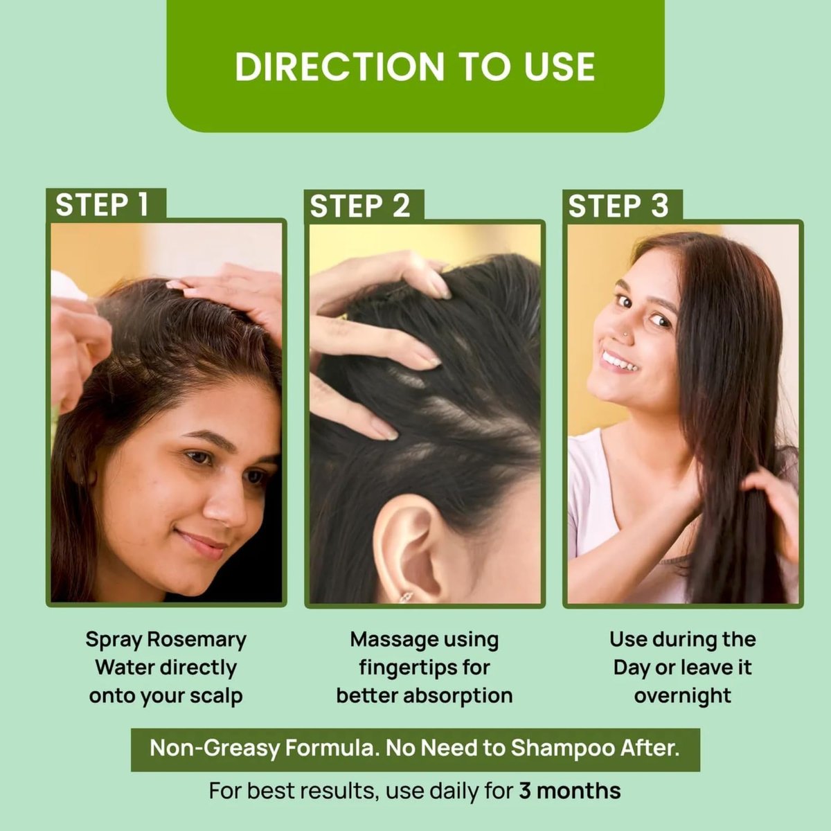 Alps Goodness Rosemary Water Spray for Hair Growth – Strengthen, Revitalize & Thicken Hair – Damage Repair & Hair Loss Control – Adds Shine & Reduces Frizz – 6.76 Fl Oz (200ml) - görsel 15