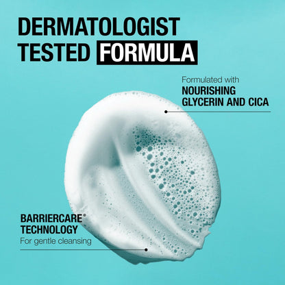 Neutrogena Ultra Gentle Cream-to-Foam Daily Facial Cleanser - Fragrance-Free, Hypoallergenic, 8.5 oz