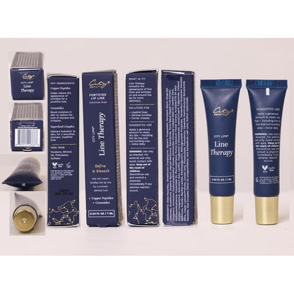 City Lips Line Therapy – Lip Line Fortifying Treatment for Smoothing Vertical Wrinkles & Lipstick Lines | Anti-Aging Cruelty-Free Lip Care Avelisse