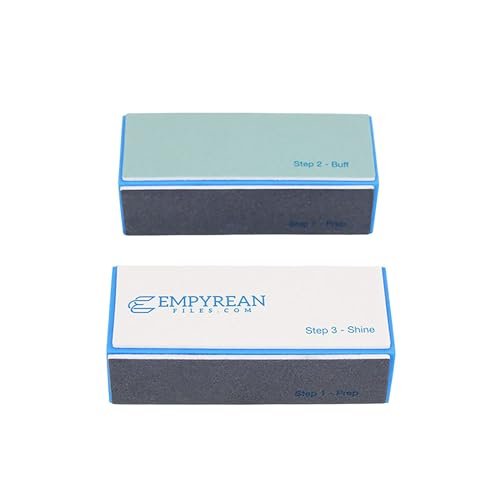 3-Step Buffer Buffing Block: Nail Polishing & Shining for Natural & Acrylic Nails - görsel 2