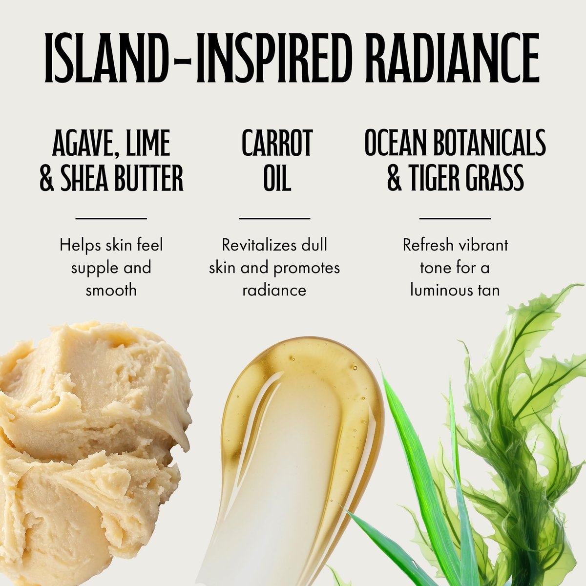 Brown Sugar Maui Mojito After Dark Tan Extender & Tattoo Enhancer, Agave Lime Shea Butter with Tigergrass & Ocean Botanicals, 18 Fl Oz - görsel 7