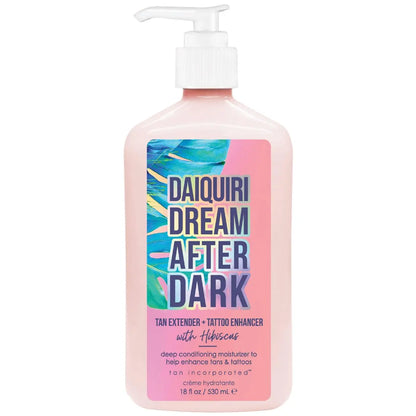 Brown Sugar Daiquiri Dream After Dark Tan Extender & Tattoo Enhancer, Mango Butter Carrot Oil & Hibiscus with Tigergrass & Ocean Botanicals, 18 Fl Oz Avelisse