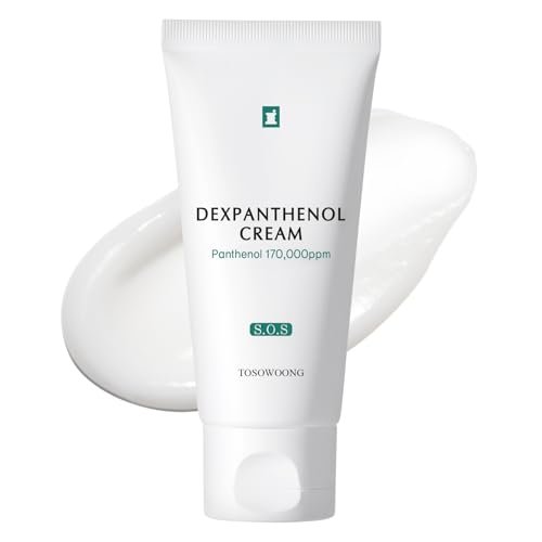 TOSOWOONG Dexpanthenol Cream 170,000ppm B5 Panthenol – Korean Facial Moisturizer for Skin Barrier Repair, Soothing & Hydrating, 60ml - görsel 2