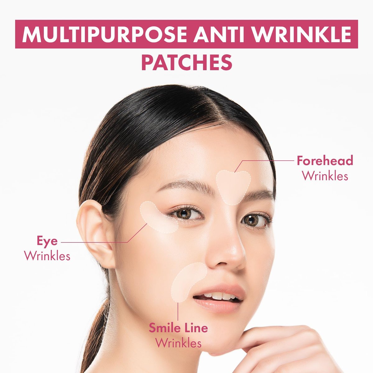 TOSOWOONG Anti-Wrinkle Patch with Hydrolyzed – Easy to Use: Adhesive patches stay in place all night and remove – Image 5