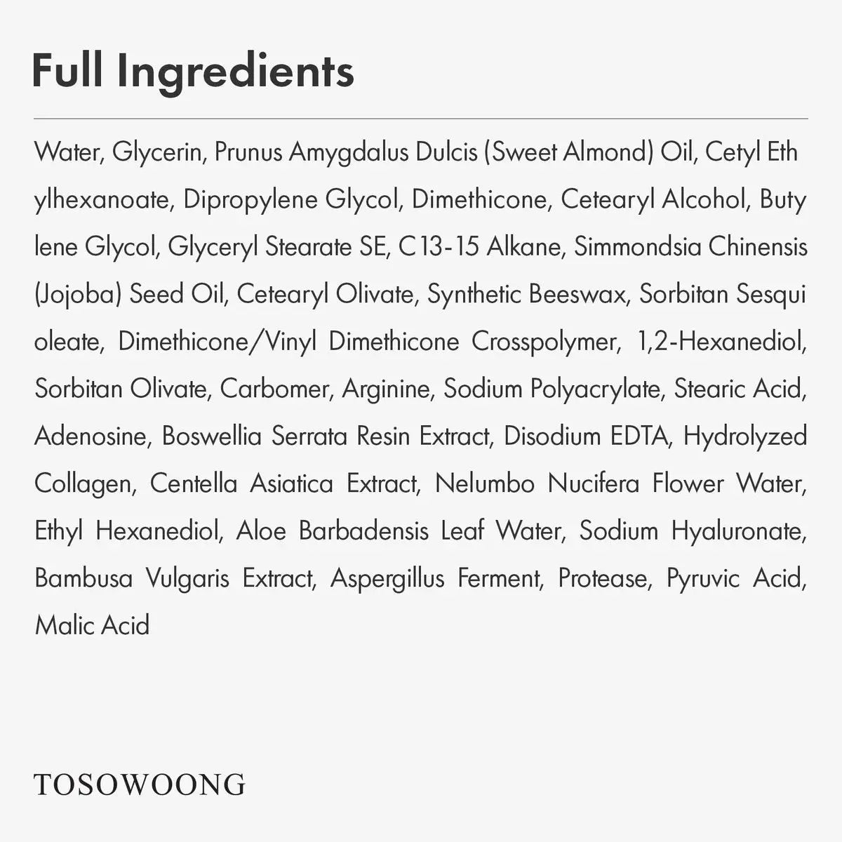TOSOWOONG Collagen Necktox Cream - Neck Firming & Anti-Aging Cream with Collagen and Hyaluronic Acid, Korean Skin Care, 50ml Avelisse