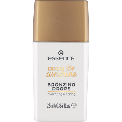 Essence Drop of Sunshine Bronzing Drops – Lightweight Buildable Hydrating Healthy Glow Multi-Use Vegan & Cruelty Free Bronzer