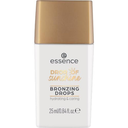 Essence Drop of Sunshine Bronzing Drops – Lightweight Buildable Hydrating Healthy Glow Multi-Use Vegan & Cruelty Free Bronzer