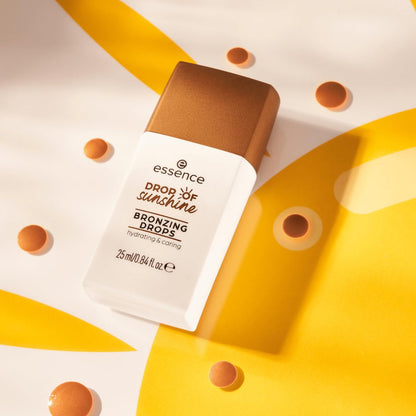 Essence Drop of Sunshine Bronzing Drops – Lightweight Buildable Hydrating Healthy Glow Multi-Use Vegan & Cruelty Free Bronzer