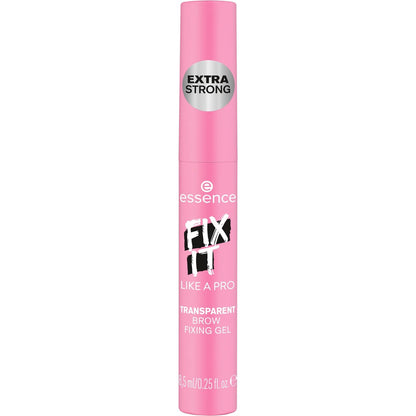 Essence Fix It Like a Pro Brow Fixing Gel – Long Lasting, Fast Drying, Ultra-Strong Hold, Transparent
