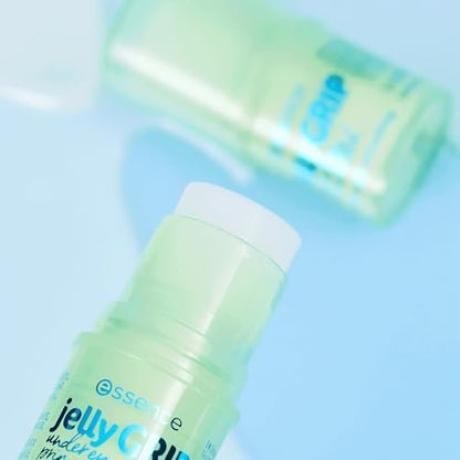 essence Jelly Grip Under Eye Primer Stick – Hydrating, Cooling, Crease-Free Finish with Hyaluronic Acid & Panthenol