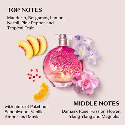 O BOTICARIO Floratta Summer Love Eau de Toilette for Women - 3.4 fl oz | Captivating Summer Romance Fragrance Avelisse