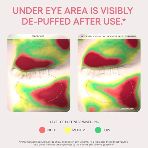 LANEIGE Bouncy & Firm Eye Sleeping Mask - Depuff and Firm with Peony & Collagen Complex, Ceramide, & 5D Hyaluronic Acid - görsel 12