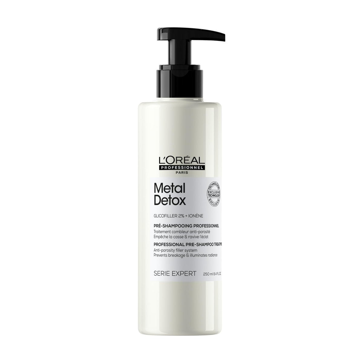 L'Oréal Professionnel Paris Metal Detox Pre-Shampoo Treatment - Strengthens, Refills Micro-Breaks and Protects Against Hard Water Metals, For Damaged and Color-Treated Hair (8.4 Fl Oz) Avelisse