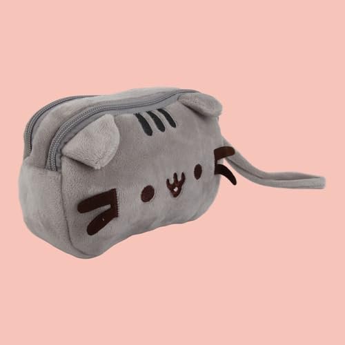 GLOGLOW Kitten Makeup Bag – Soft Canvas Storage Pouch with Handle, 7x5 Inch Portable Toiletry Organizer for Cosmetics, Pencils & Small Items, Travel Essential for Women & Teen Girls - görsel 10