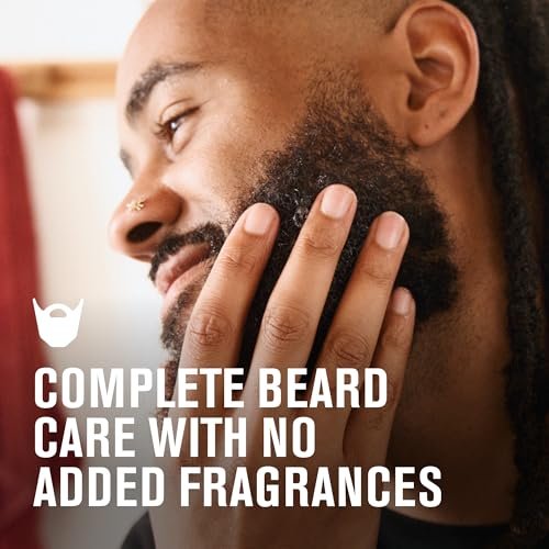 Every Man Jack Unscented Beard Bundle – Fragrance Free Beard & Face Wash, Beard Butter & Beard Oil for Sensitive Skin Avelisse