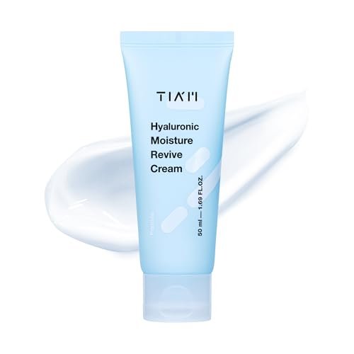 TIA'M Hyaluronic Moisture Revive Cream - Peptide & Ceramide Facial Moisturizer for Dry and Dehydrated Skin, 1.69 fl oz - görsel 2