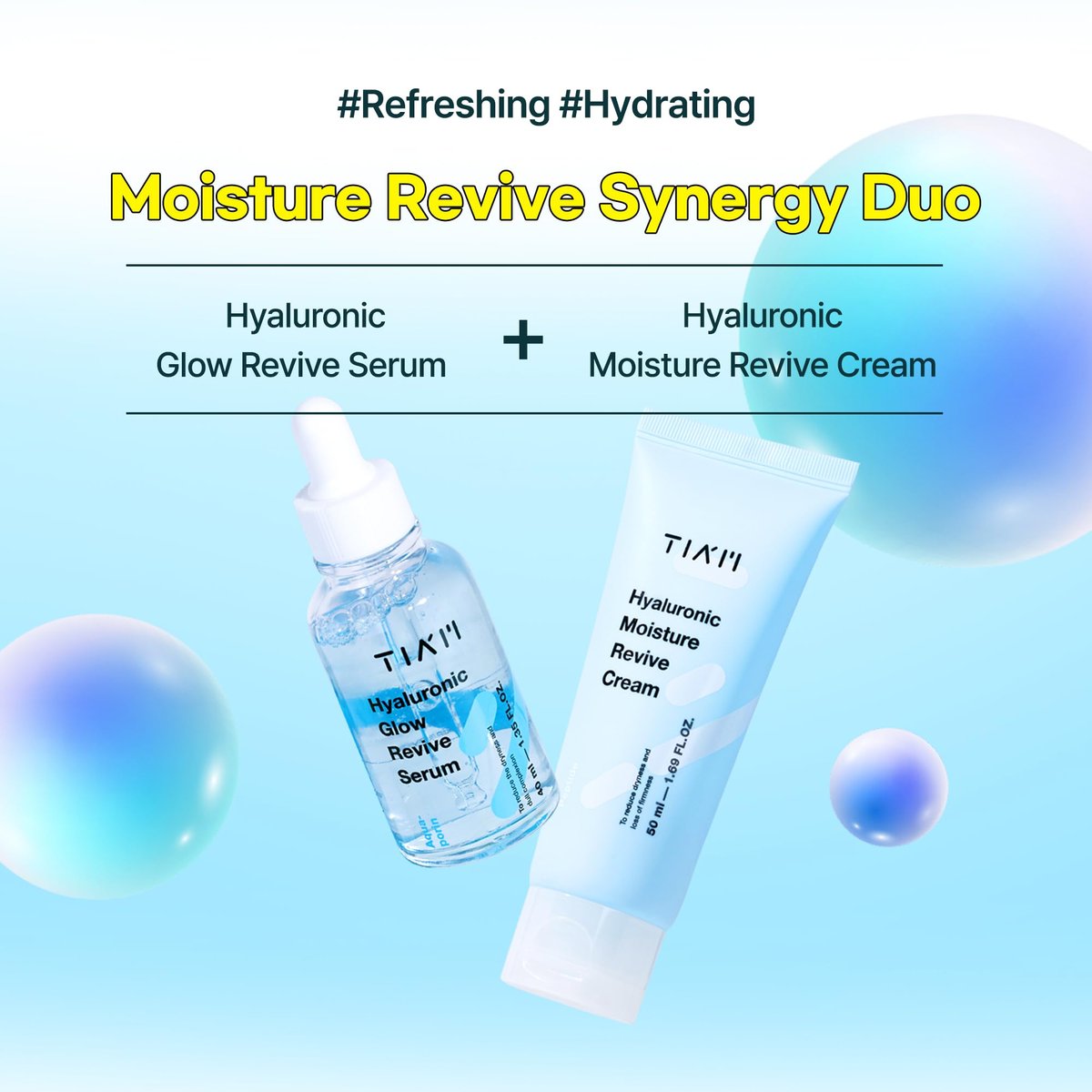 TIA'M Hyaluronic Moisture Revive Cream - Peptide & Ceramide Facial Moisturizer for Dry and Dehydrated Skin, 1.69 fl oz - görsel 15