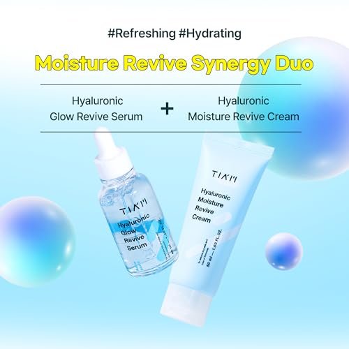 TIA'M Hyaluronic Moisture Revive Cream - Peptide & Ceramide Facial Moisturizer for Dry and Dehydrated Skin, 1.69 fl oz - görsel 16