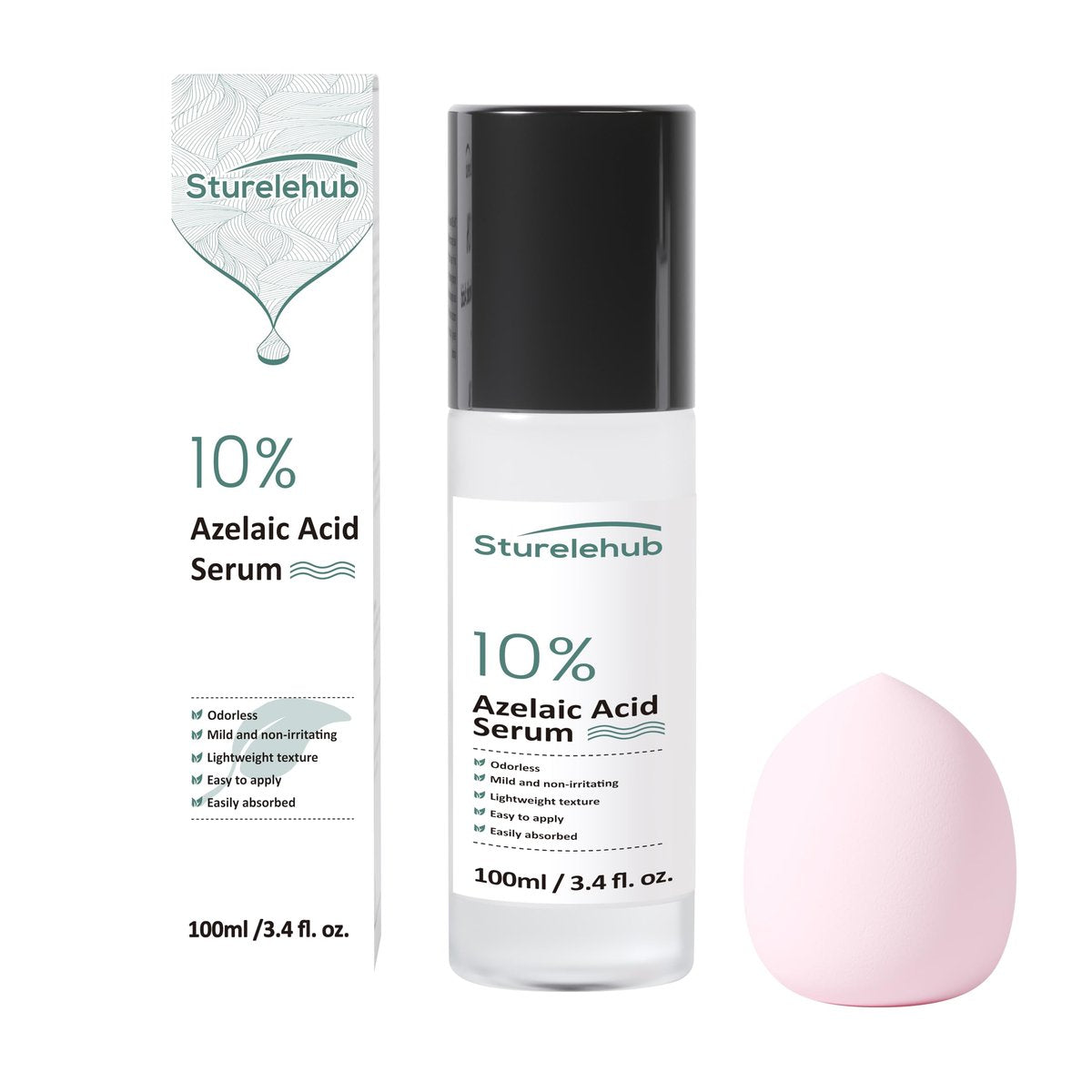 Azelaic Acid 10% Serum for Reducing Facial Redness & Acne – 3.4 fl. oz. (100ml) - görsel 1