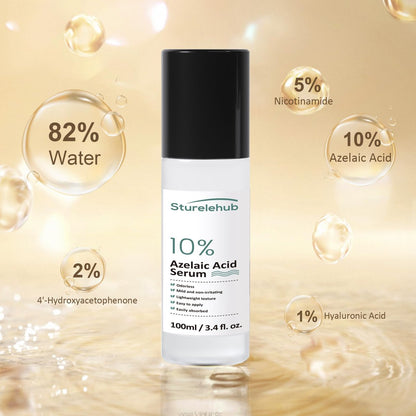 Azelaic Acid 10% Serum for Reducing Facial Redness & Acne – 3.4 fl. oz. (100ml)