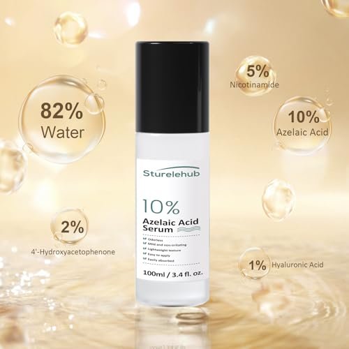 Azelaic Acid 10% Serum for Reducing Facial Redness & Acne – 3.4 fl. oz. (100ml) - görsel 4