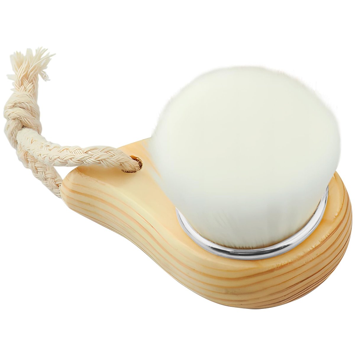 Jaasuee Soft Bristle Facial Cleansing Brush for Deep Pore Cleaning, Travel-Friendly Face Beauty Brush with Ergonomic Handle, Brown - görsel 1