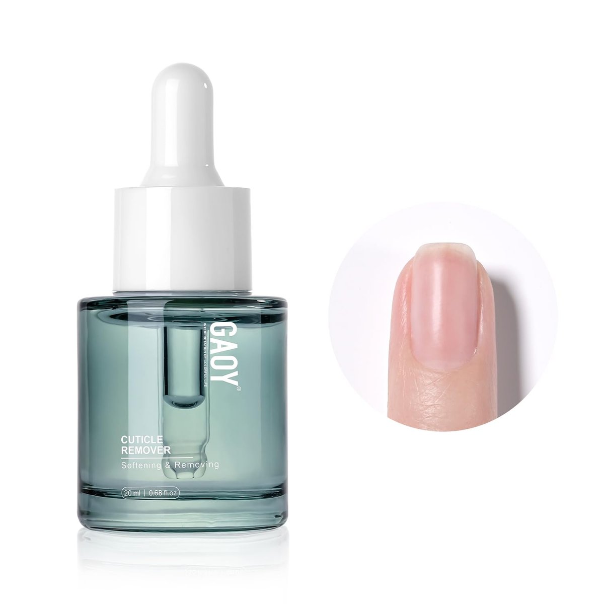 GAOY Cuticle Remover Gel – 20ml Nail Care Softener for Easy, Effective Cuticle Removal - görsel 2