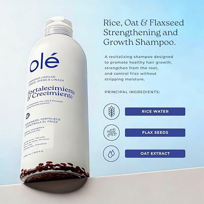 OLÉ Rice Revitalizing Growth Shampoo – 16.9 Fl Oz Avelisse