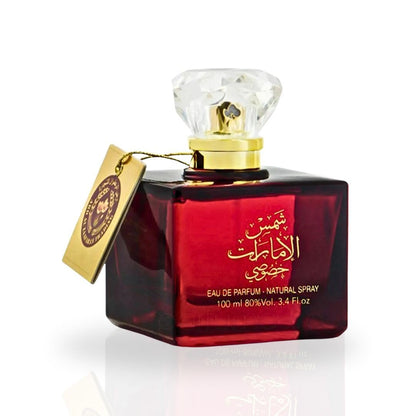 Shams Al Emarat Khususi Eau de Parfum Spray 100ml (3.4 oz) by Ard Al Zaafaran – Fresh, Sweet & Floral Elegance