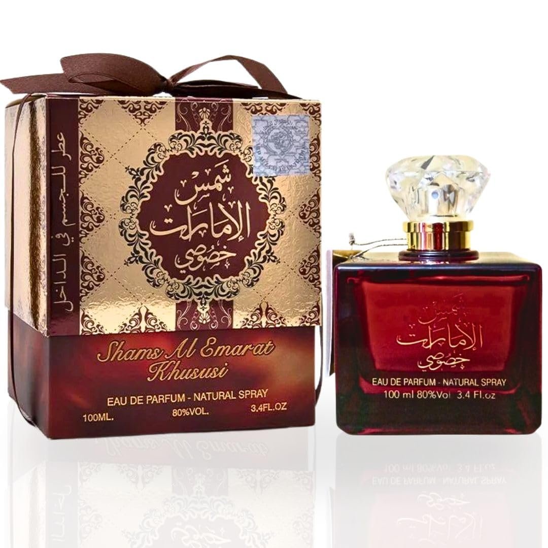 Shams Al Emarat Khususi Eau de Parfum Spray 100ml (3.4 oz) by Ard Al Zaafaran – Fresh, Sweet & Floral Elegance - görsel 1
