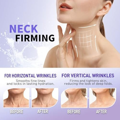 Ashania Korean Neck Firming Cream for Wrinkles & Sagging Skin – Peptide, Adenosine & Hyaluronic Acid Tightening Formula, Made in Korea (1.7 fl oz) Avelisse