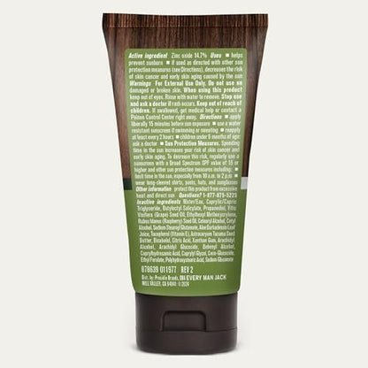 Every Man Jack Mineral Face Lotion SPF 30 Sunscreen with Zinc Oxide - Daily Moisturizer for Men, UVA/UVB Protection, 2 Fl Oz (2 Pack) Avelisse