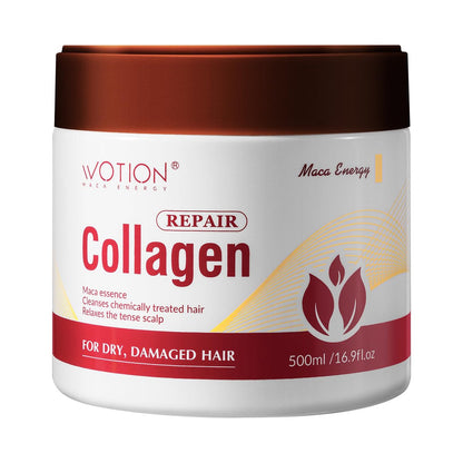 WOTION Deep Repair Conditioning Argan Oil Collagen Hair Mask - 16.9 Fl Oz Avelisse