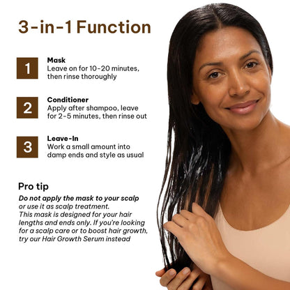 WOTION Deep Repair Conditioning Argan Oil Collagen Hair Mask - 16.9 Fl Oz Avelisse