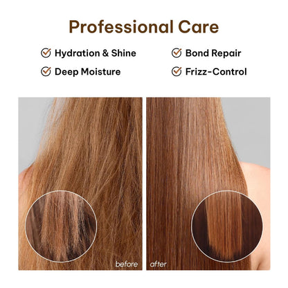 WOTION Deep Repair Conditioning Argan Oil Collagen Hair Mask - 16.9 Fl Oz Avelisse